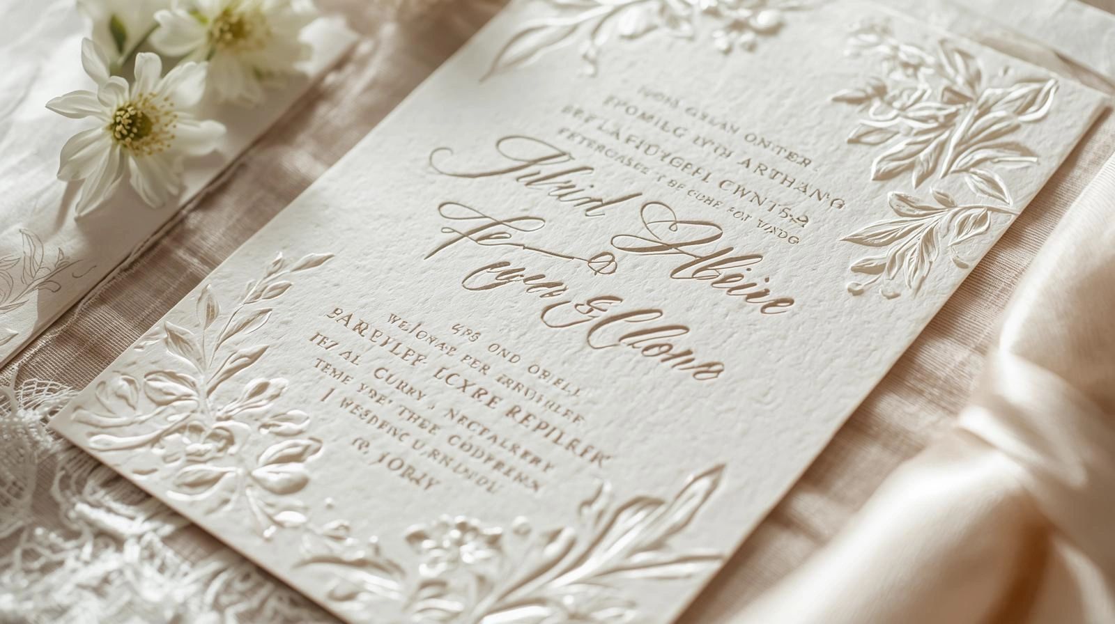 pantones color of the year cloud white wedding invitation